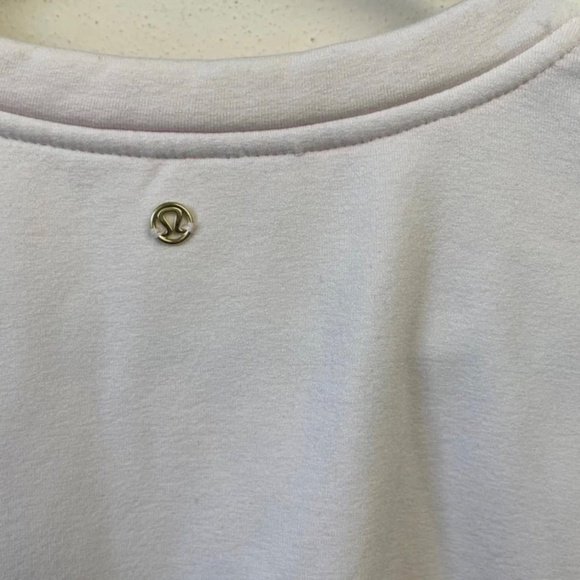 Lululemon Peplum Pullover Neutral Blush - Picture 8 of 8